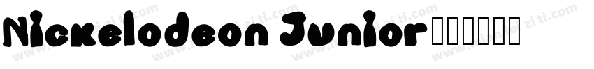 Nickelodeon Junior字体转换